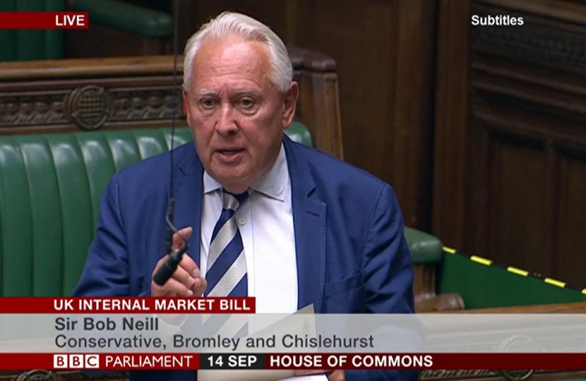 Sir Bob Neill Internal Market Bill 